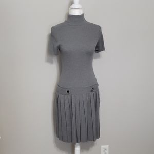 VS Drop Waist Sweater Dress Moda International Med